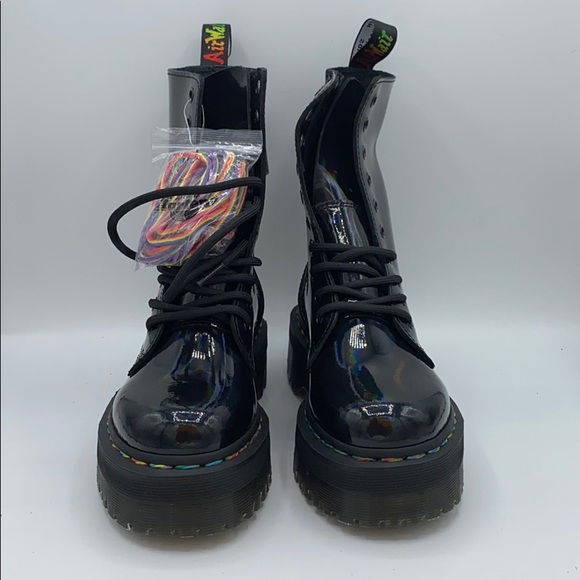 Dr. Martens Jadon Hi Rainbow 🌈 - Picture 2 of 2